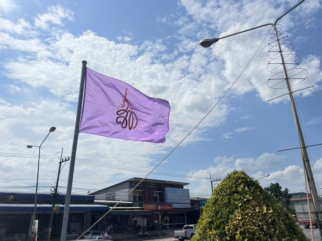 31-5-66 งานป้องกันฯ ประดับธงเนื่องในโอกาสวันเฉลิมพระชนมพรรษา พระบรมราชินี