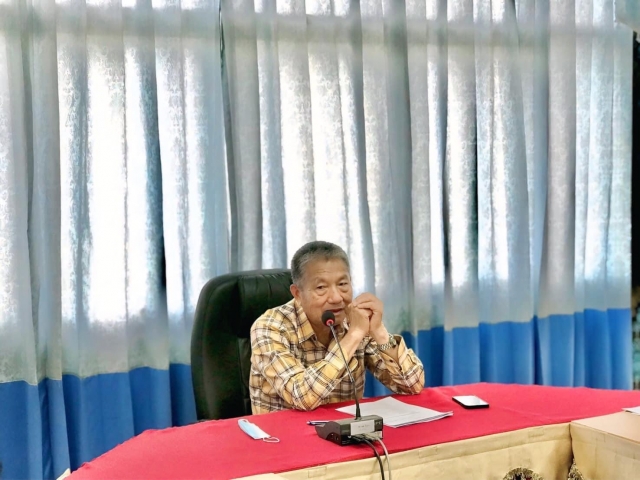 31-7-67  พนักงานเทศบาลและเจ้าหน้าที่ที่เกี่ยวข้องเข้าร่วมประชุม ณ ห้องประชุมรวงข้าว ชั้น 3