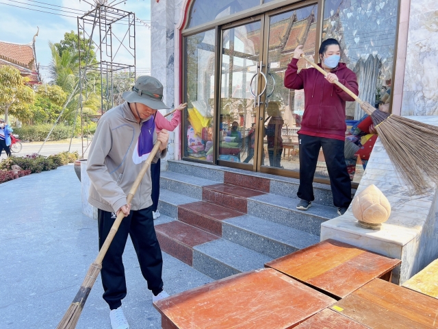 1-2-66 Big Cleaning @วัดสามร้อยยอด