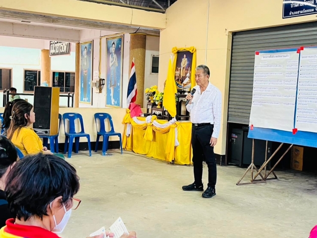 3-3-68 จัดทำแผนชุมชน ประจำปี 2568 ณ ชุมชนบ้านตาลเจ็ดยอด