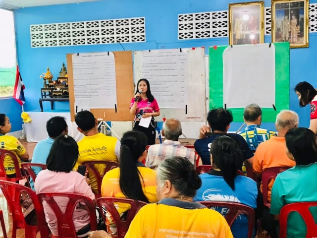 5-3-68 จัดทำแผนชุมชน ประจำปี 2568 ณ ชุมชนบ้านสามร้อยยอด