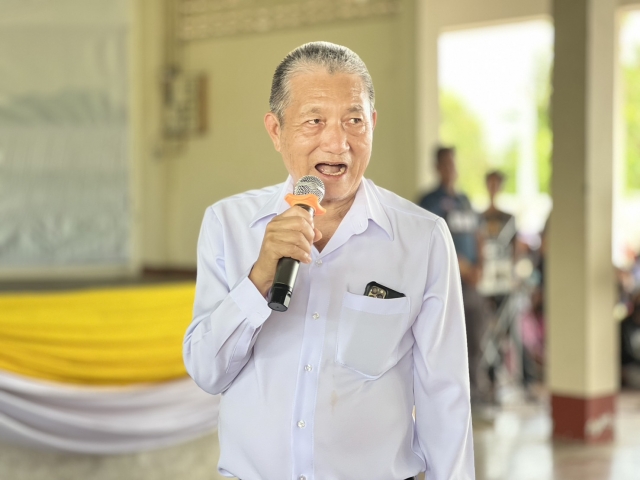4-9-66 พิธีแจกทาน @มูลนิธิสว่างเมธีฯ
