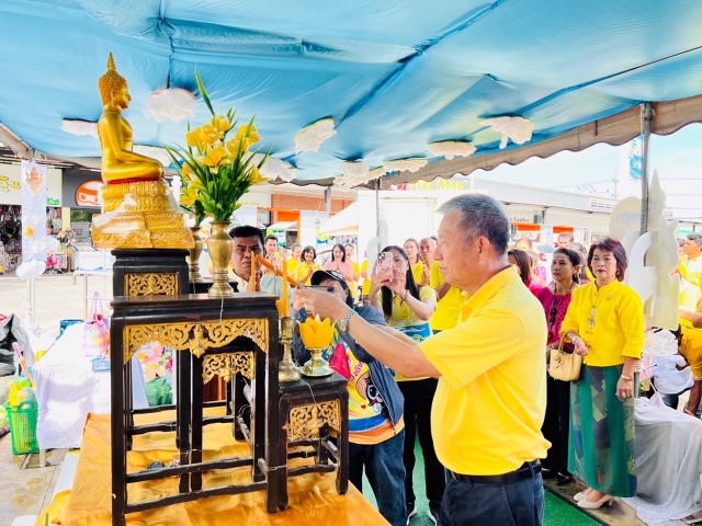 9-7-67 ร่วมพิธีเปิดโครงการสืบสานวัฒนธรรมประเพณีเข้าพรรษา ประจำปี 2567 