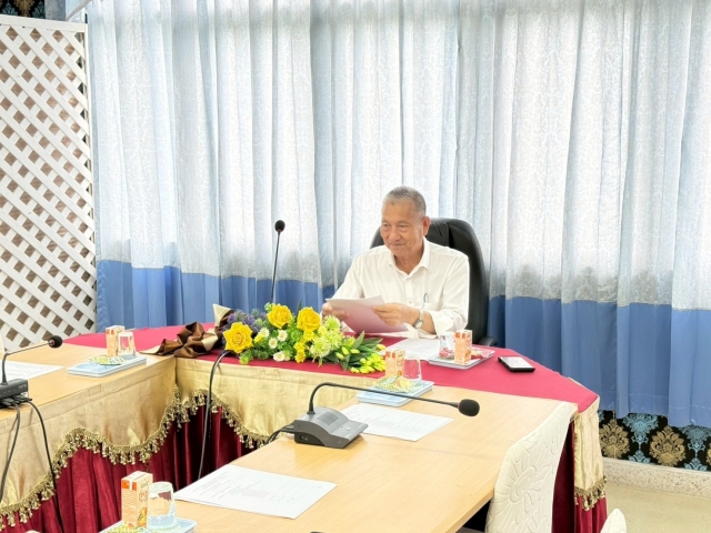12-6-69 ประชุมคณะกรรมการจัดการแข่งขัน "กีฬา-กรีฑา เยาวชนต้านยาเสพติด"