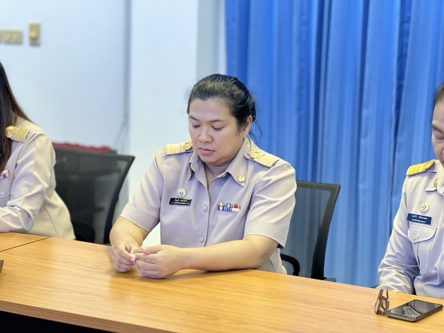 2-10-66 ต้อนรับข้าราชการมาดำรงตำแหน่งนักจัดการงานทั่วไป