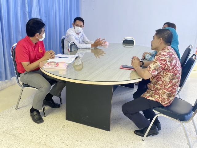 15ธค.65 สำนักงานอัยการคุ้มครองสิทธิลงพื้นที่ตรวจเยี่ยมเทศบาลตำบลไร่เก่า