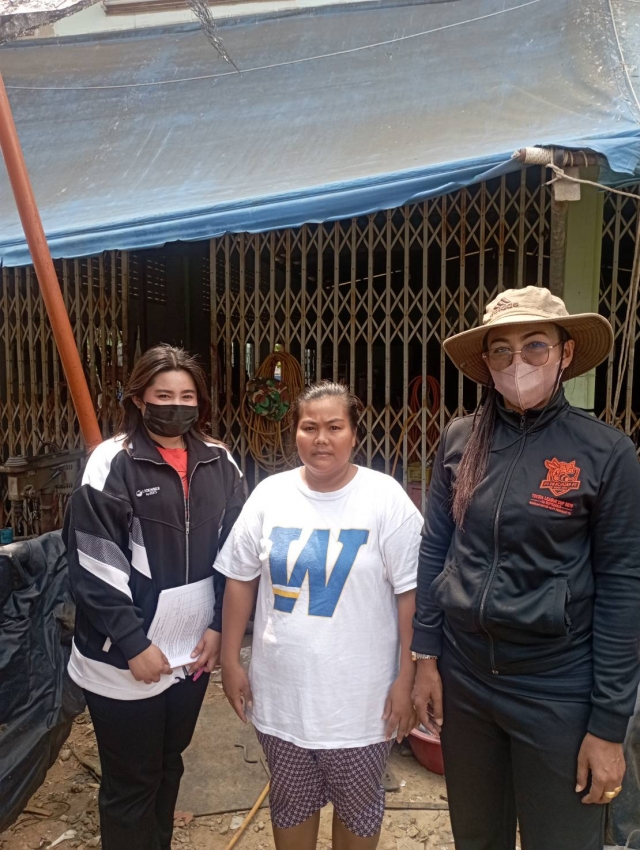 15-2-66 งานสาธารณสุขฯ ตรวจกิจการที่เป็นอันตรายต่อสุขภาพร้านซ่อมรถหมู่ 1 ชุมชนศาลเจ้าปุ่นเท่ากง