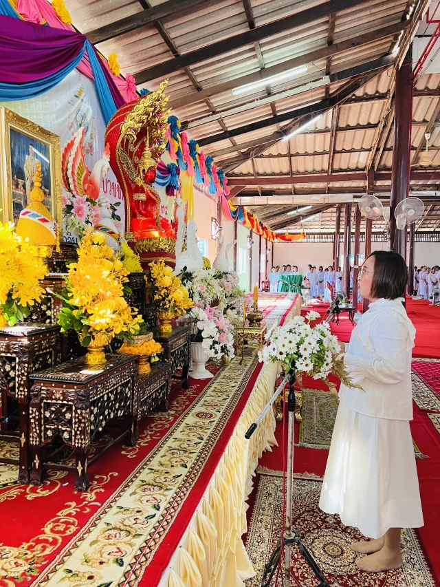 22-2-67 พิธีเปิดงานปฏิบัติธรรม บวชชีพราหมณ์ ณ วัดสามร้อยยอด