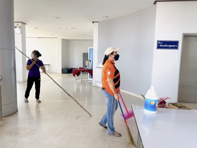 23-1-66 Big Cleaning ภายในสำนักงานเทศบาลตำบลไร่เก่า