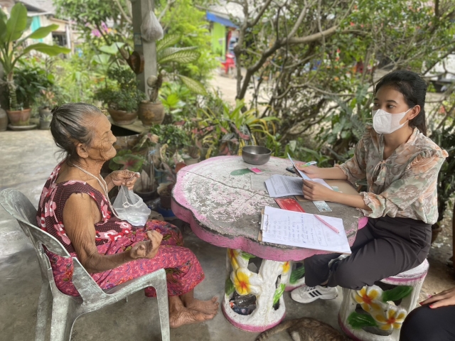 23 พย.65 เทศบาลและพม.ลงพื้นที่ลงพื้นที่ช่วยเหลือผู้ประสบปัญหาทางสังคมในเขตเทศบาลตำบลไร่เก่า