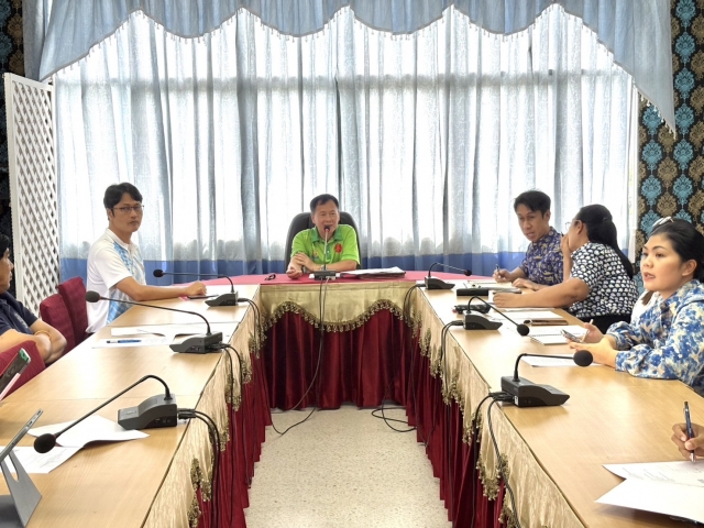 28-5-68 ประชุมเตรียมความพร้อมในการร่วมกิจกรรม Run Khan Do ในวันที่ 11 มิถุนายน 2568