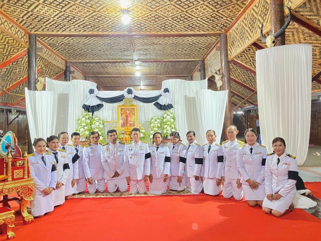 30-10-68ร่วมพิธีบำเพ็ญกุศล ในวาระครบ 7 วัน (สัตตมวาร) 